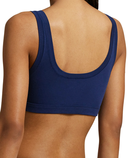 Granatowy biustonosz z logo - Image #5