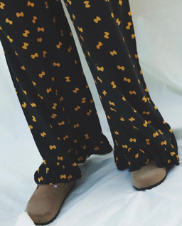 Czarne spodnie Farfalle - Image #4