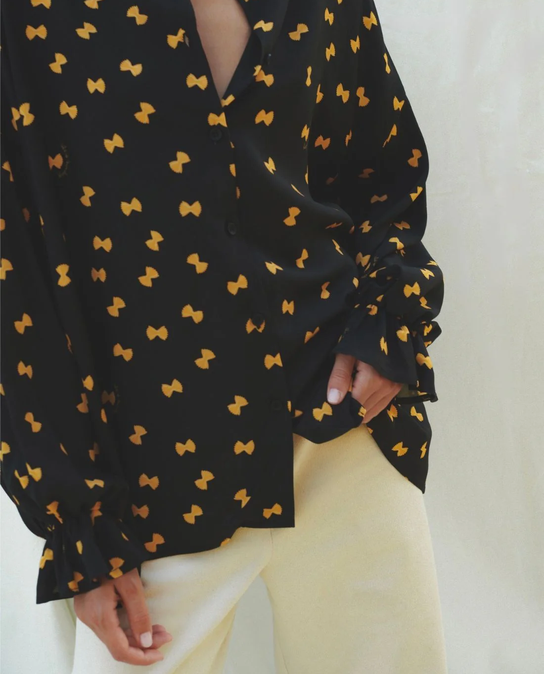 Czarna koszula Farfalle - Image #3