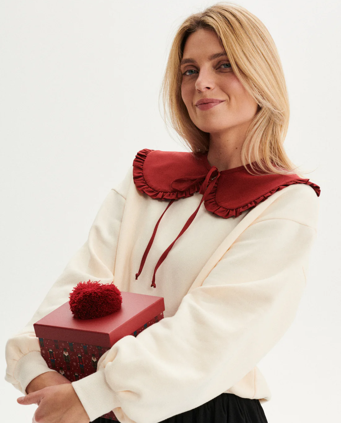 Bluza Colletto Ecru - Image #3