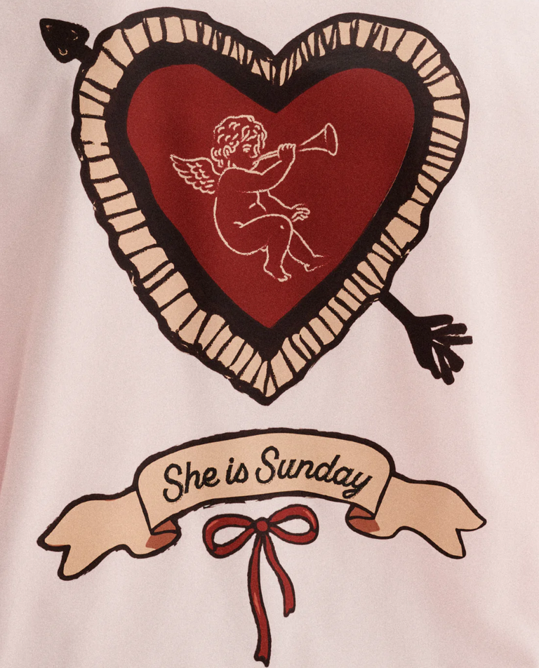 Różowy Longsleeve Angelo - Image #3