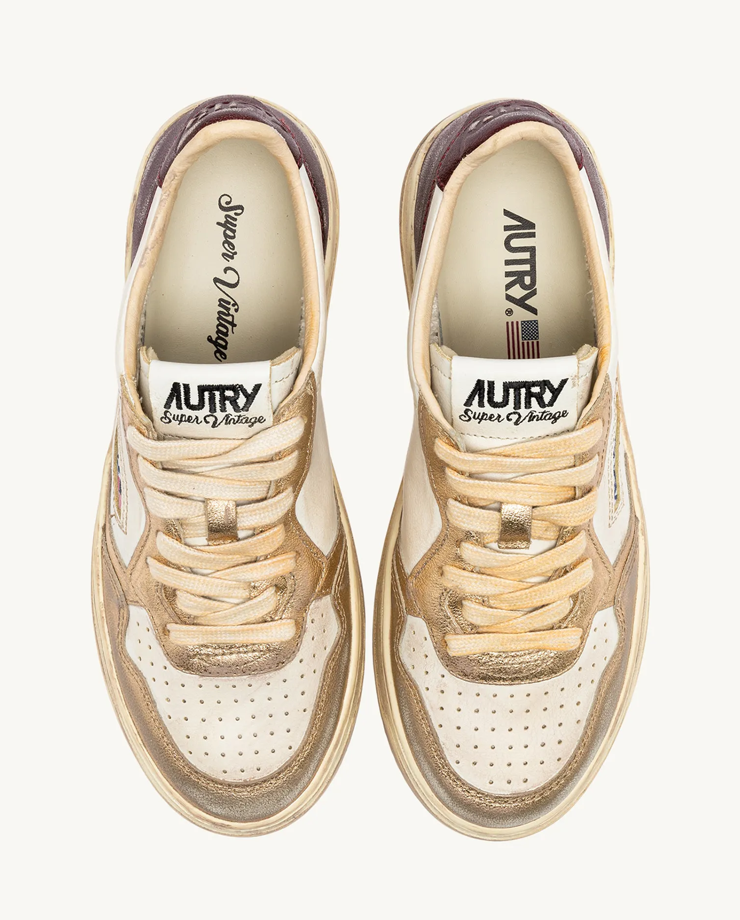 Skórzane sneakersy Medalist - Image #2