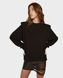 Skórzana spódnica mini Asteria - Image #1