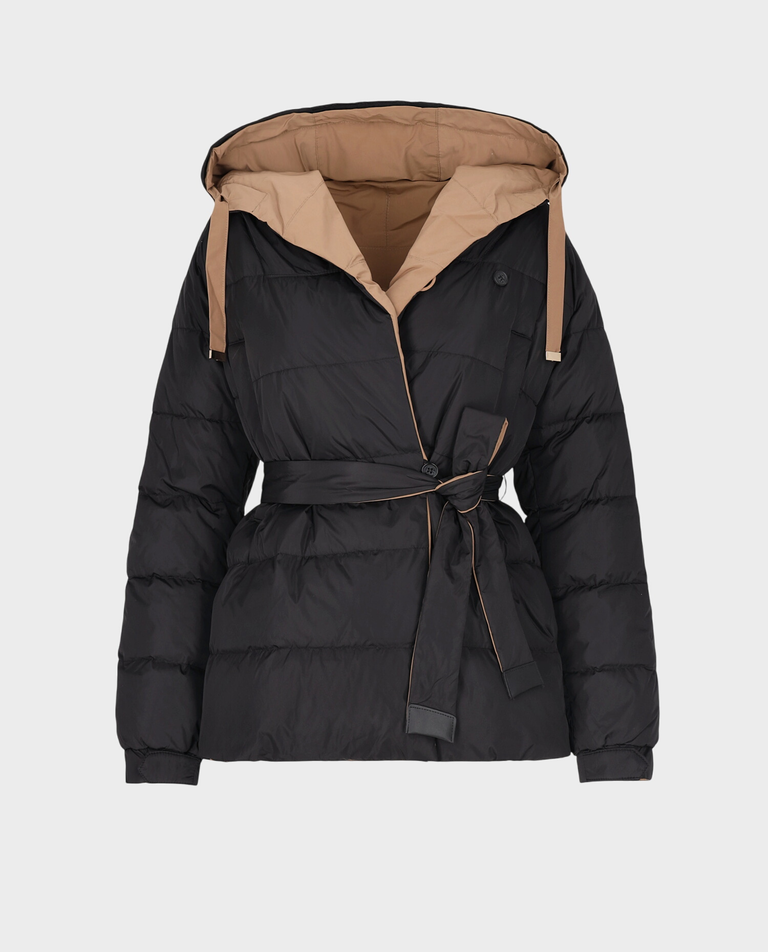 Czarna kurtka puchowa Monteluce