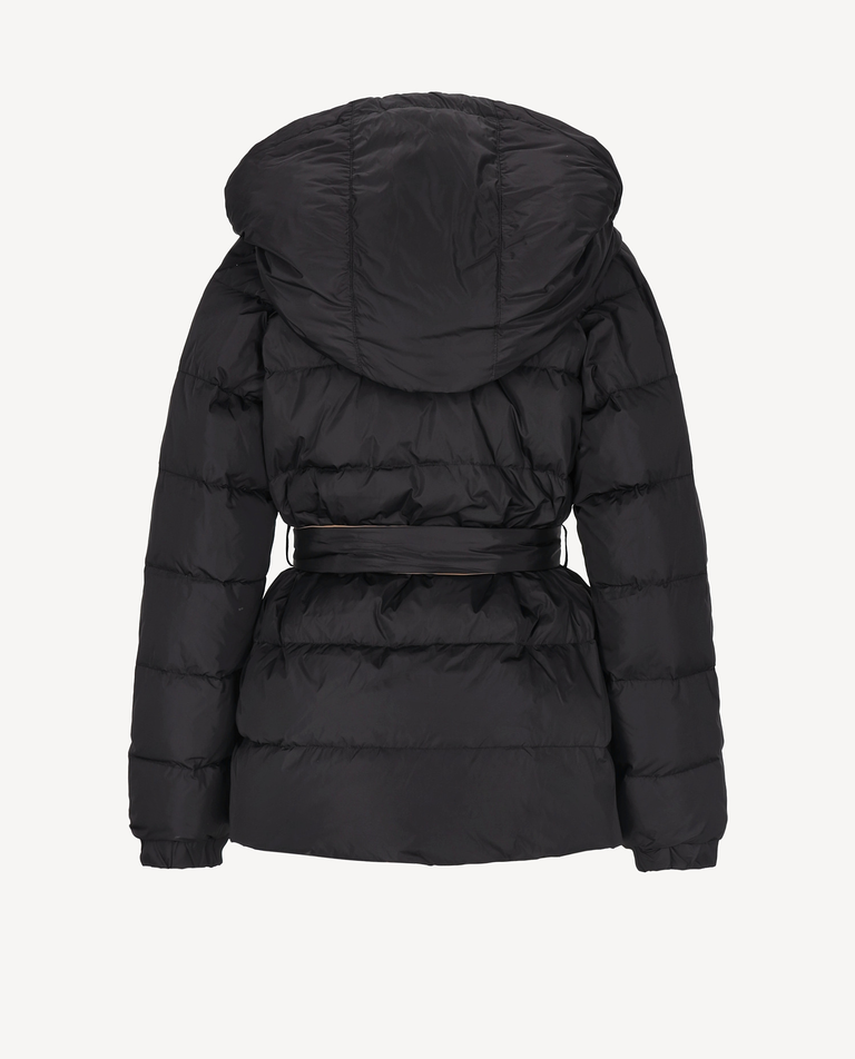 Czarna kurtka puchowa Monteluce