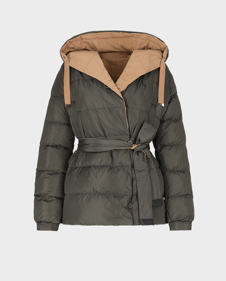 Zielona kurtka puchowa Monteluce