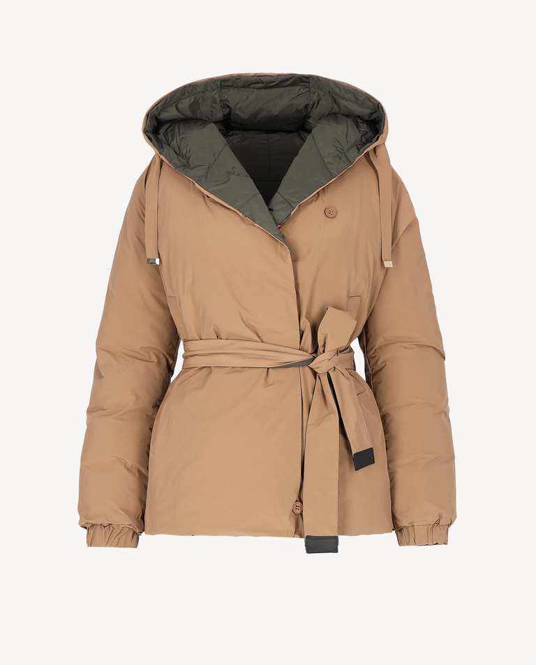 Zielona kurtka puchowa Monteluce