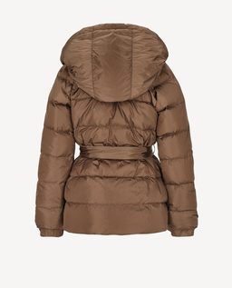 Brązowa kurtka puchowa Monteluce - Image #2