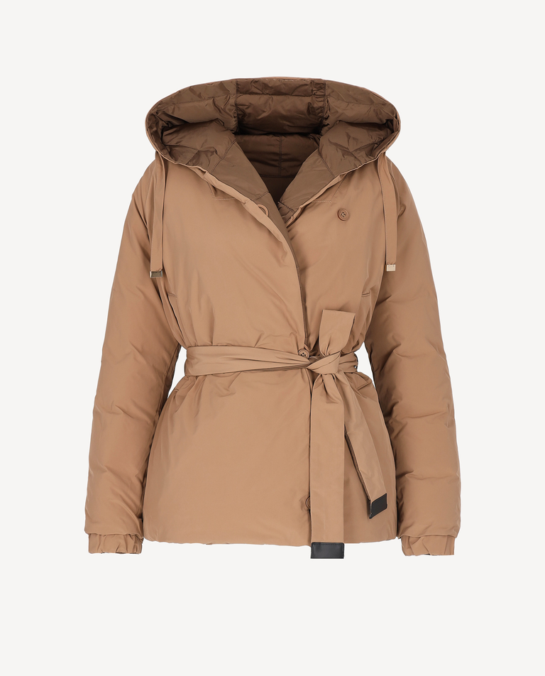 Brązowa kurtka puchowa Monteluce