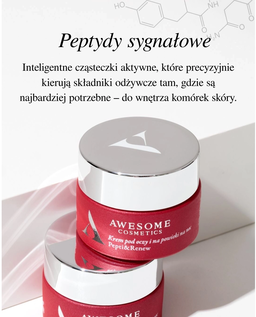 Zestaw kremów pod oczy i na powieki dzień/noc Pepti&Rise i Pepti&Renew 2x10ml - Image #3