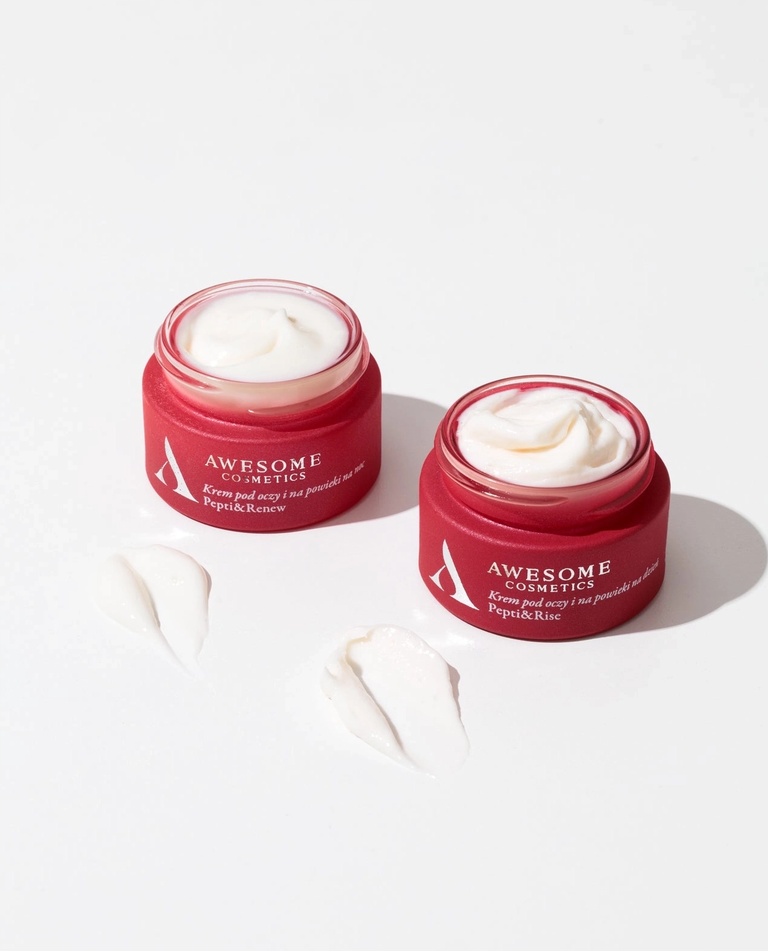 Zestaw kremów pod oczy i na powieki dzień/noc Pepti&Rise i Pepti&Renew 2x10ml