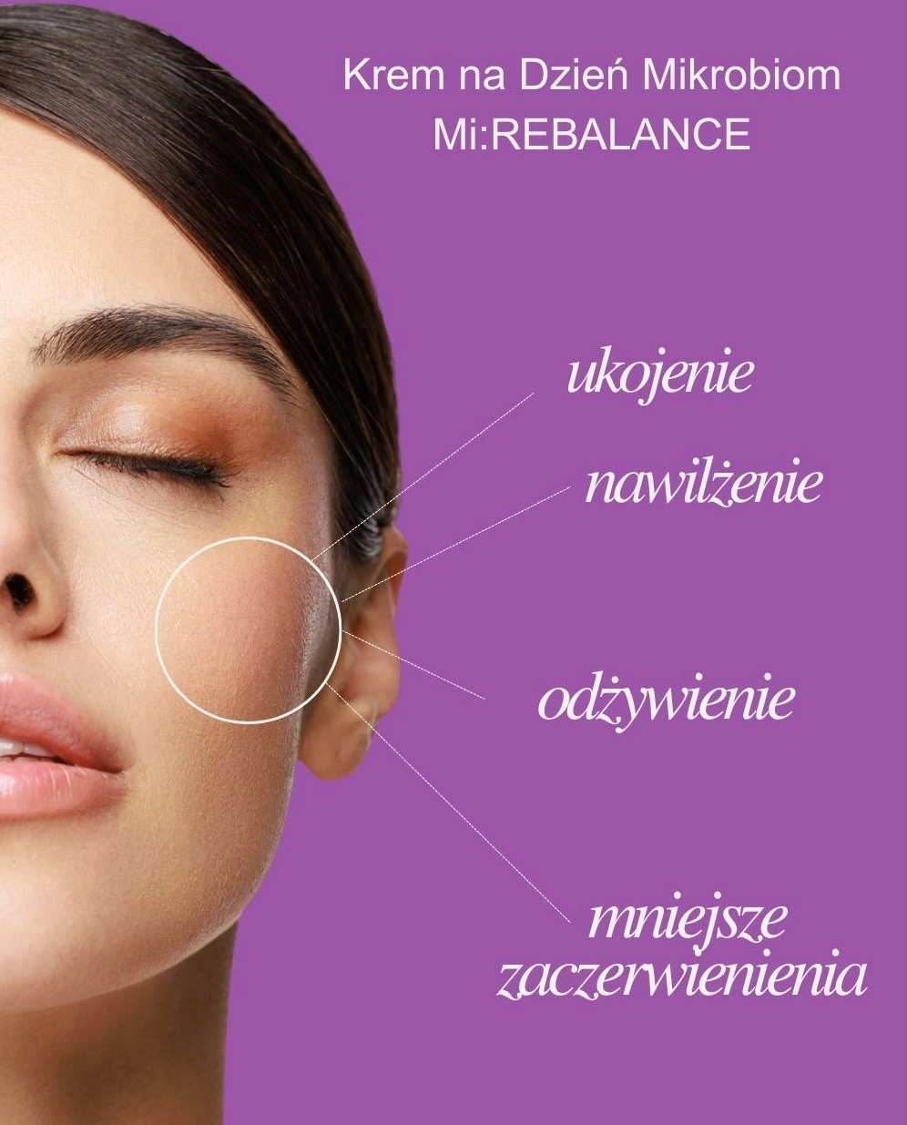 Krem na dzień Mikrobiom Mi:REBALANCE 50 ml - Image #2