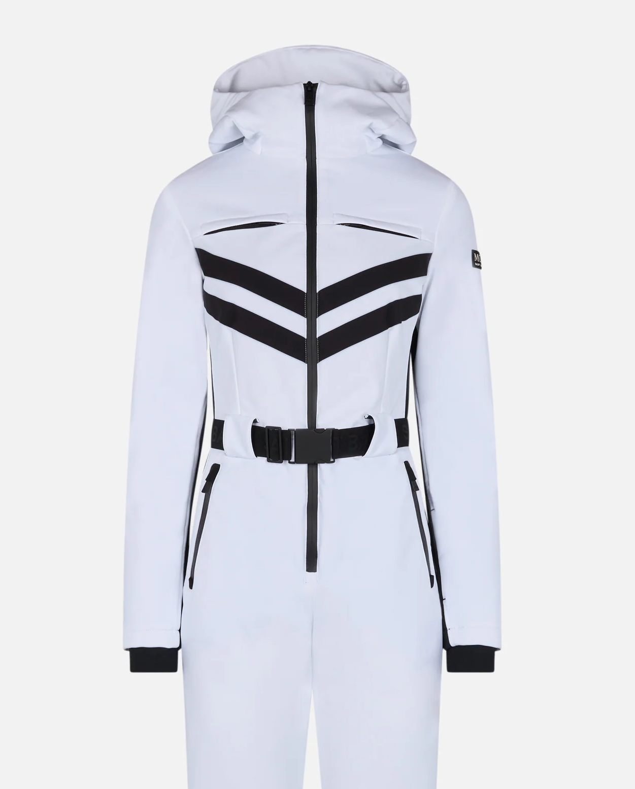 Biały kombinezon narciarski z technologią Recco - Image #1