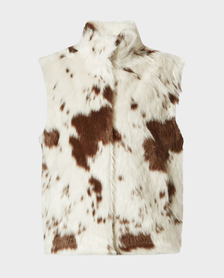 Kamizelka z printem Ambre