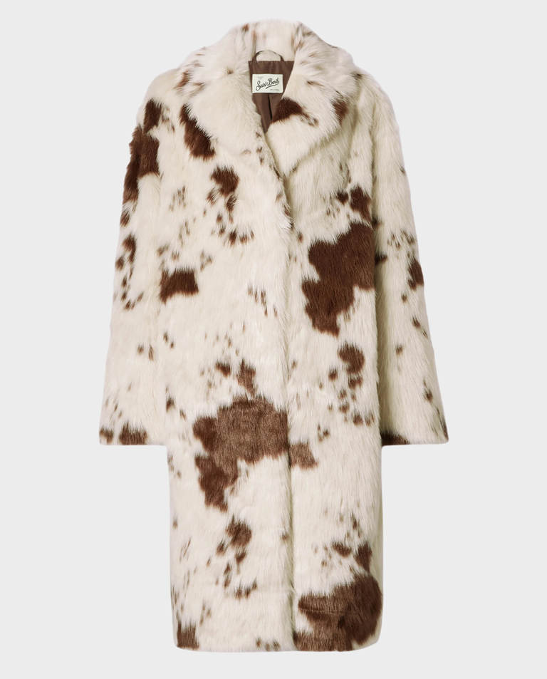 Płaszcz z ozdobnym printem Rouge