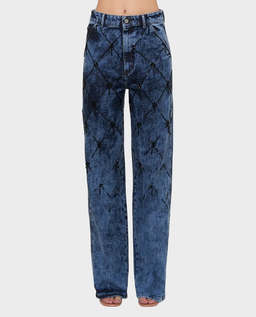 Spodnie jeansowe z ozdobną aplikacją - Image #0