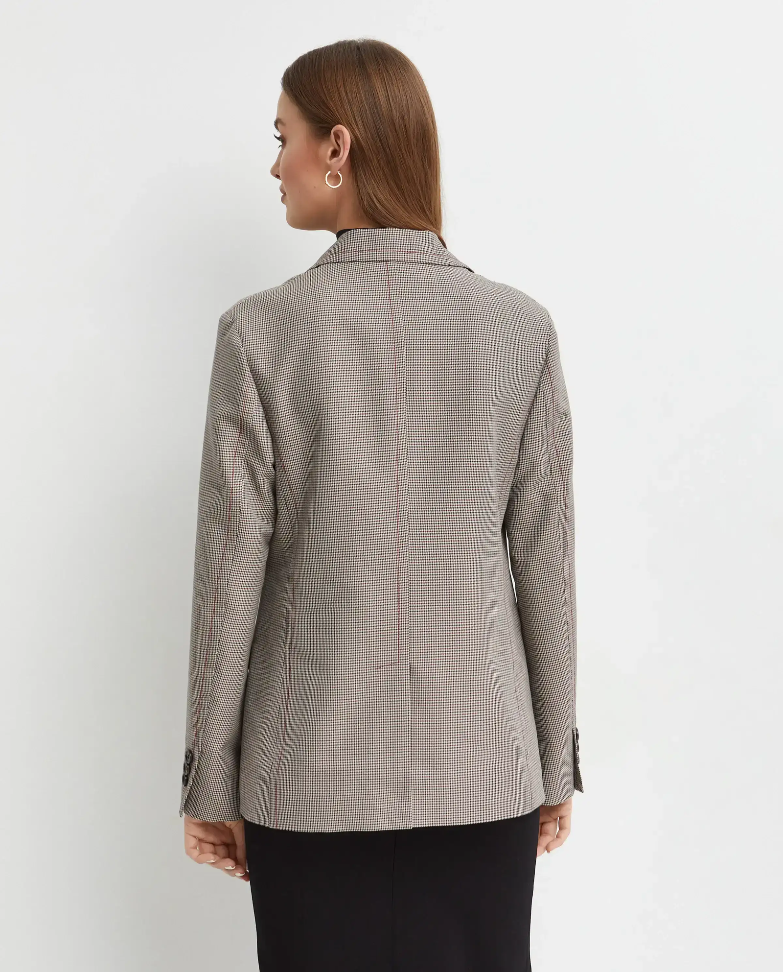 Szara wełniana marynarka - Image #3