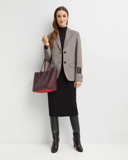 Szara wełniana marynarka - Image #5