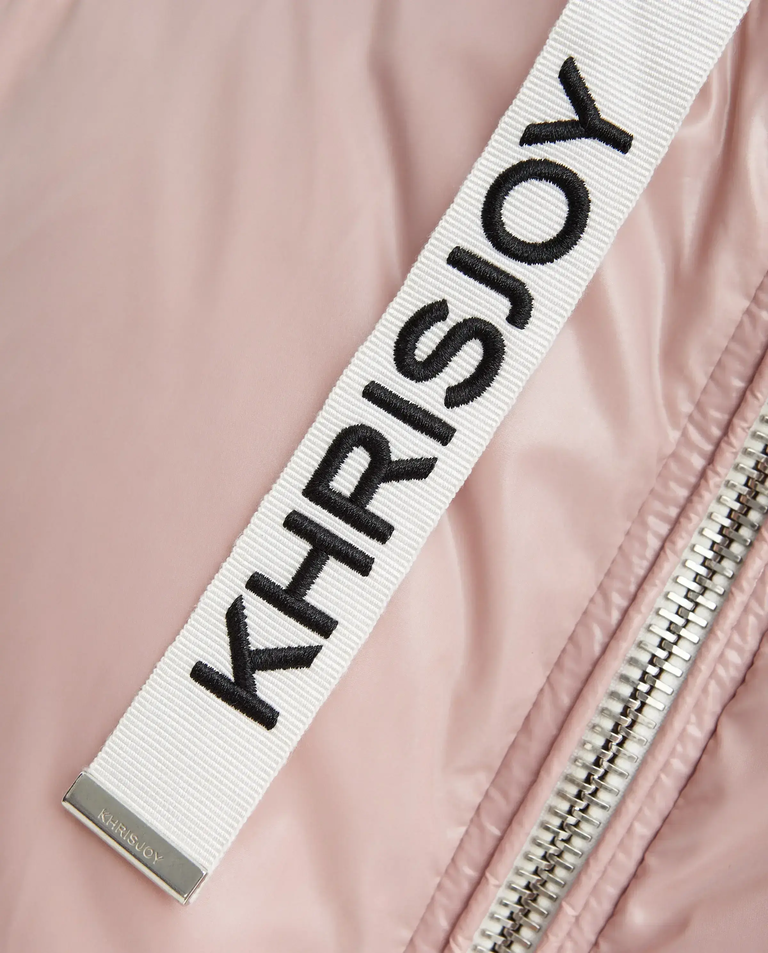 Różowa kurtka puchowa - Image #4