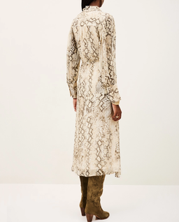 Kremowa sukienka Sahara w wzorem - Image #1