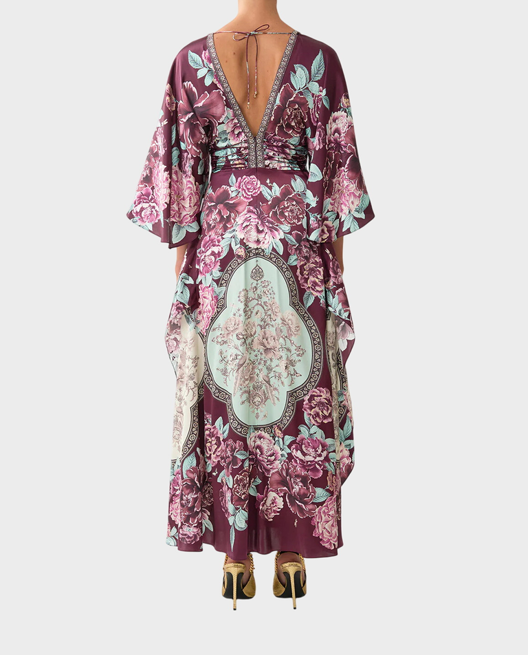 Jedwabna sukienka maxi - Image #2