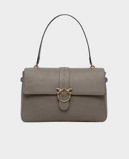 Szara duża torebka Love One Extra Slouchy Vitello Morbido - Image #0