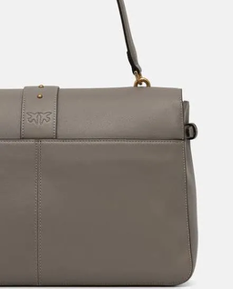 Szara duża torebka Love One Extra Slouchy Vitello Morbido - Image #2