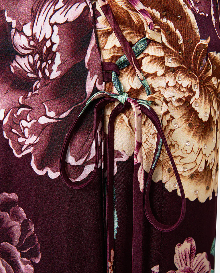 Jedwabne spodnie w kwiaty - Image #4