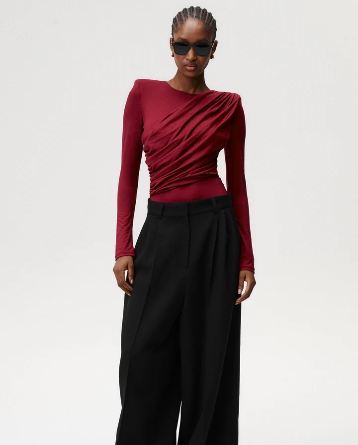 Burgundowe body American Beauty - Image #3