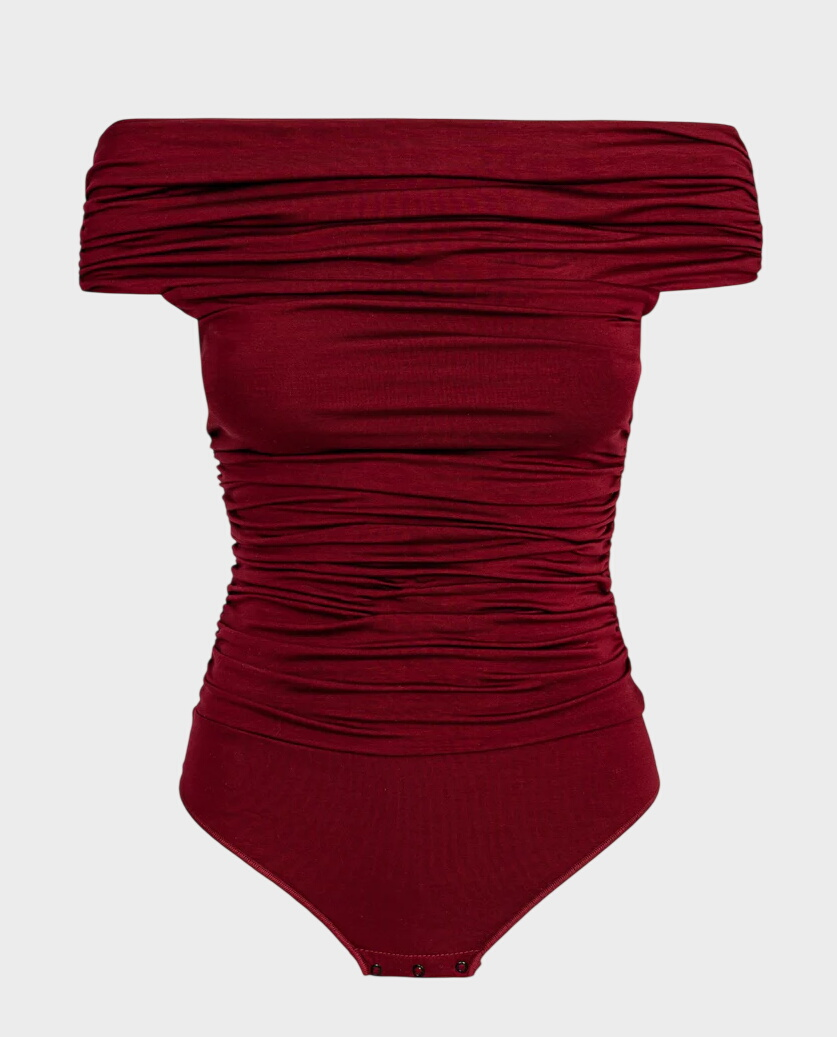 Burgundowe body Buttercup - Image #0