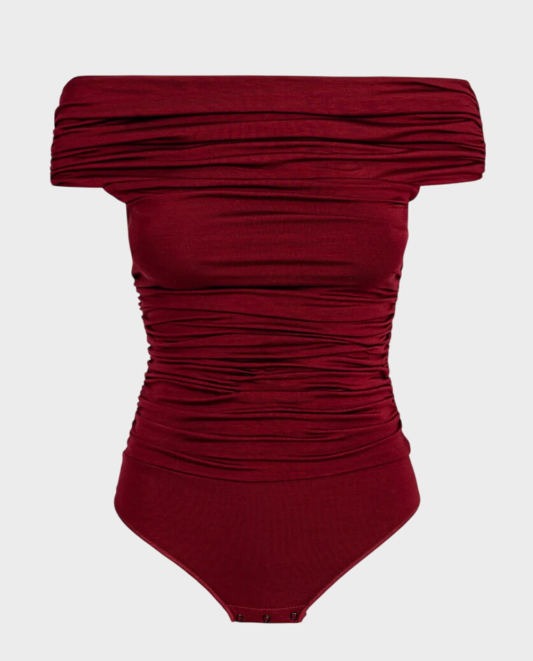Burgundowe body Buttercup