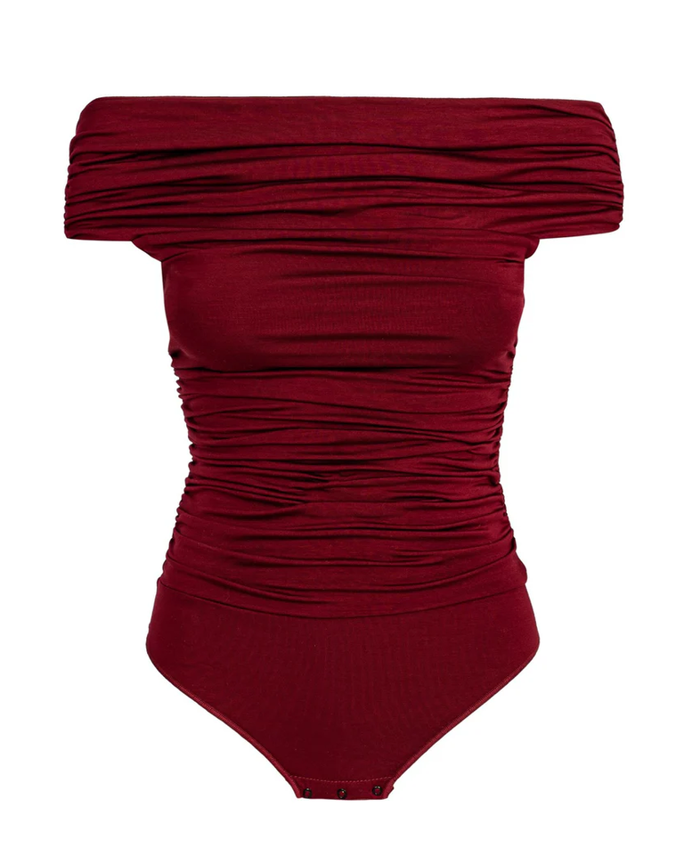 Burgundowe body Buttercup - Image #3