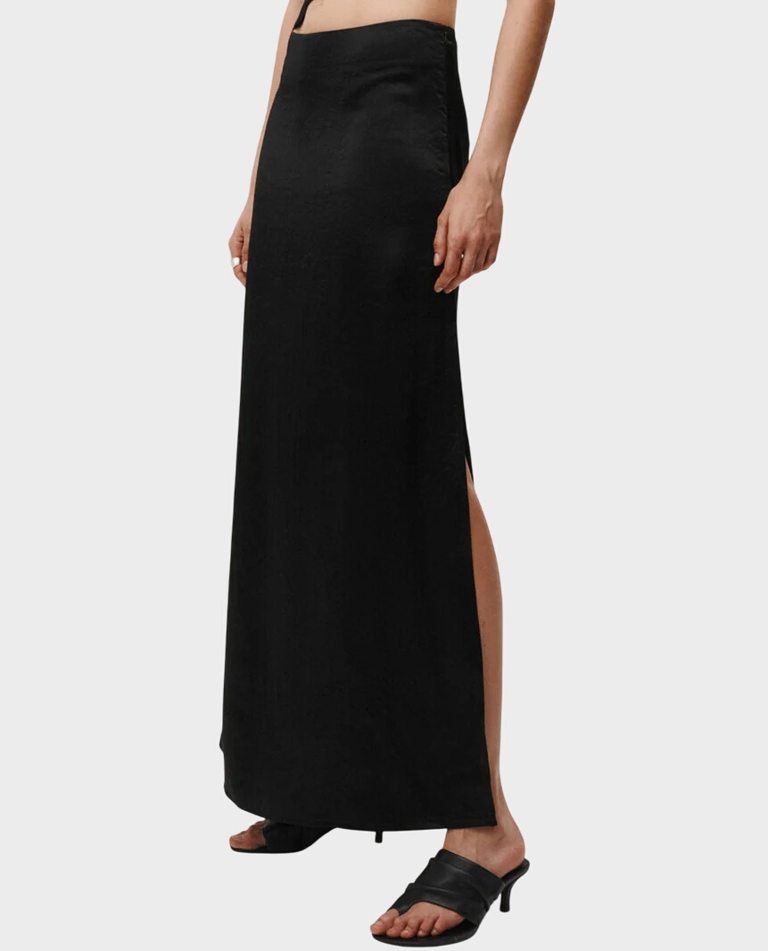 Czarna spódnica Mary Jane