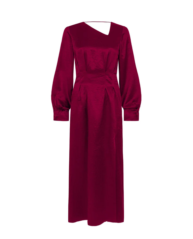 Burgundowa sukienka Jane - Image #5