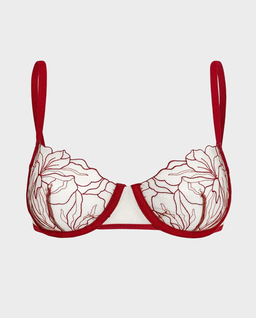 Burgundowy biustonosz Wildflower - Image #0