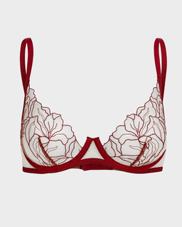 Burgundowy biustonosz Adore - Image #0