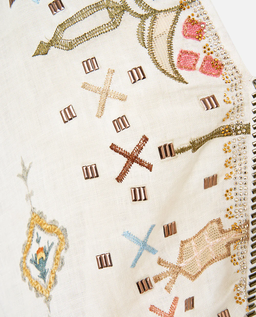 Lniana haftowana tunika - Image #5