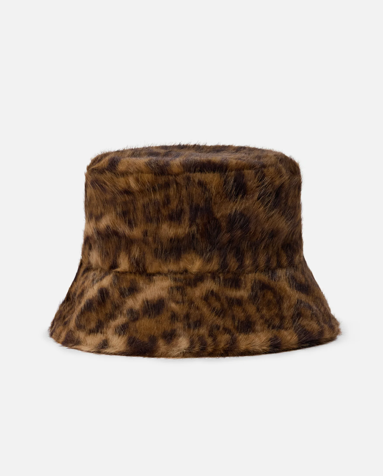 Kapelusz z wzorem w panterkę