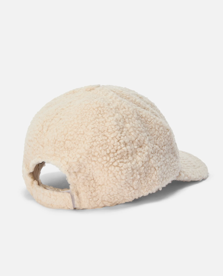 Beżowa czapka z daszkiem