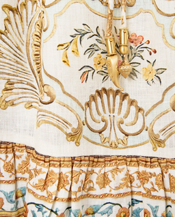 Lniana sukienka mini - Image #5