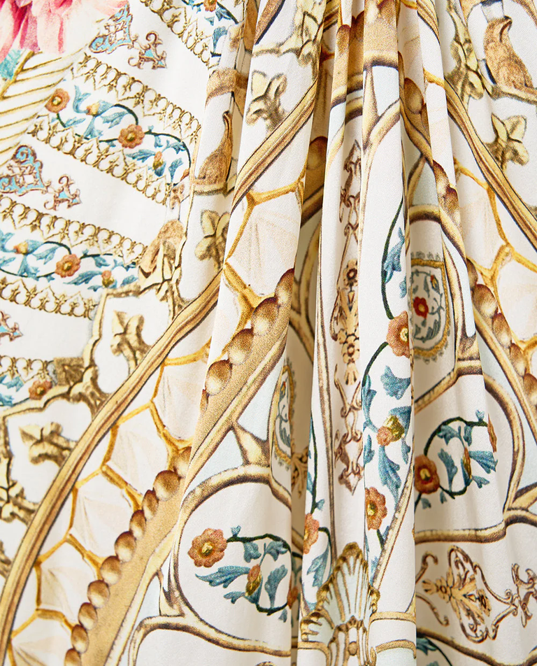 Jedwabna sukienka maxi - Image #4