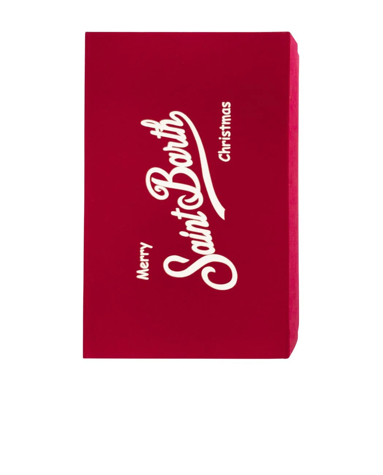 Zestaw prezentowy z czerwoną czapką i saszetką - Image #4