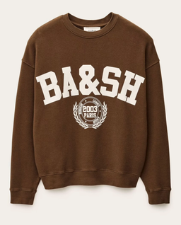 Brązowa bluza z logo Benjamin - Image #2