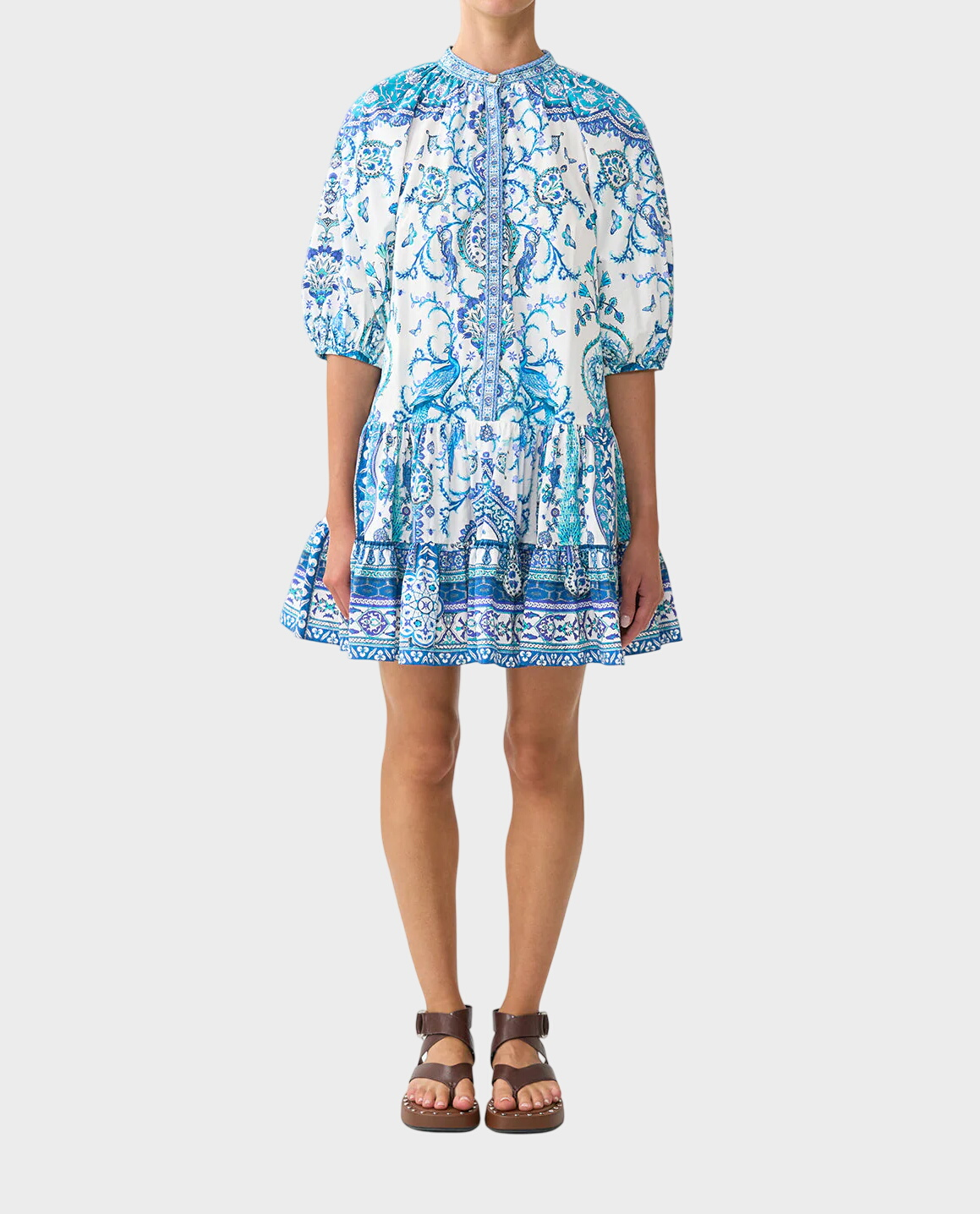 Bawełniana sukienka mini - Image #0