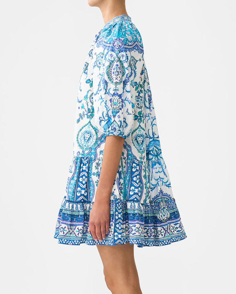 Bawełniana sukienka mini - Image #3