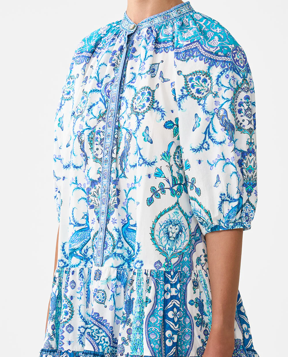 Bawełniana sukienka mini - Image #4