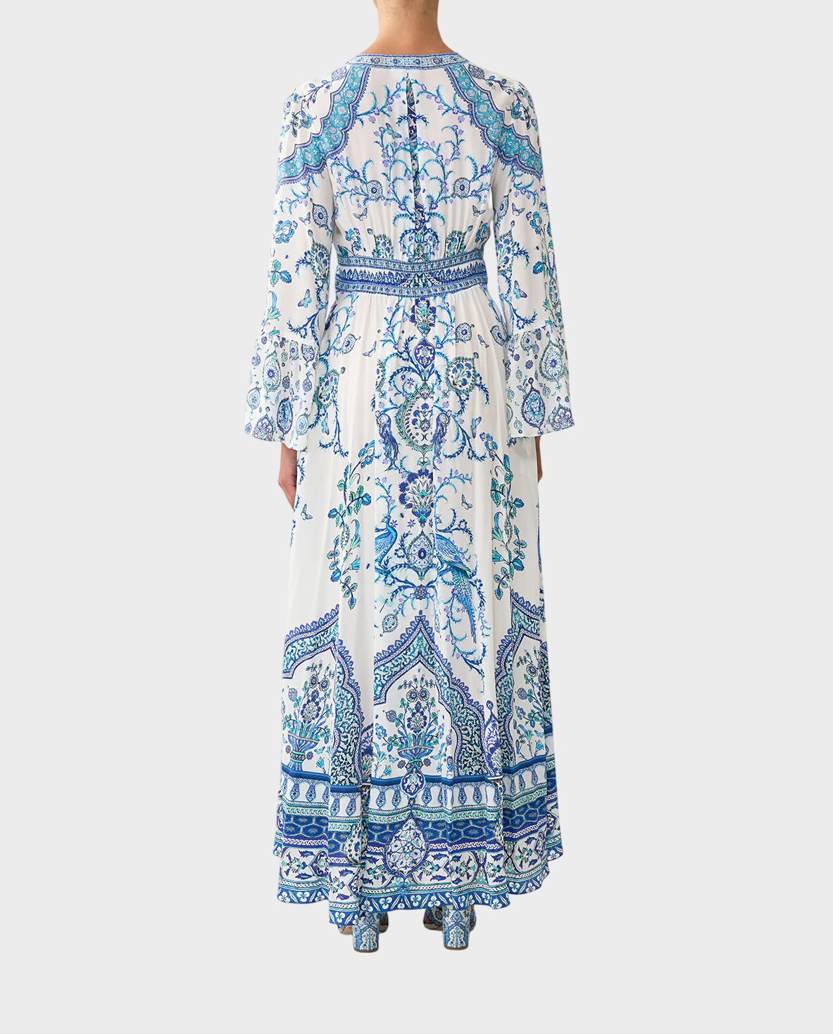 Jedwabna sukienka maxi - Image #2