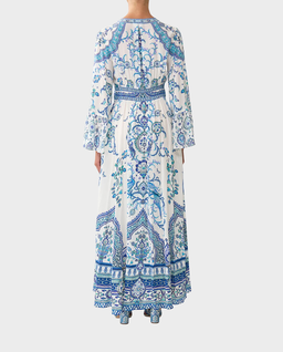 Jedwabna sukienka maxi - Image #2