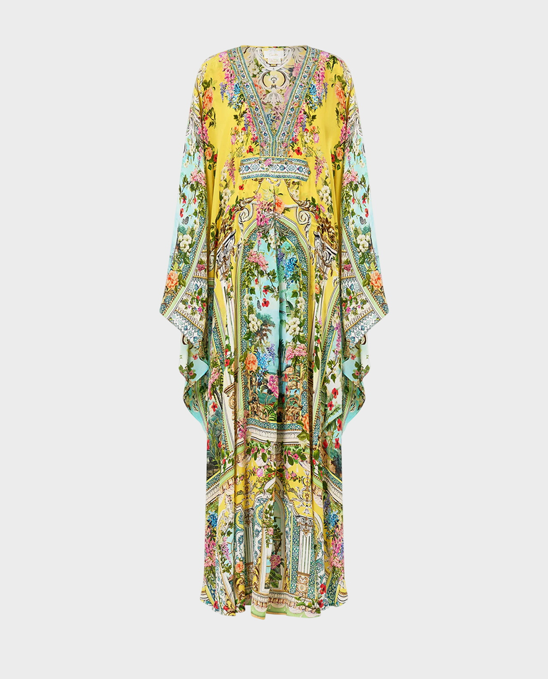 Jedwabna sukienka maxi