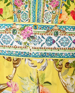 Jedwabna sukienka maxi - Image #5